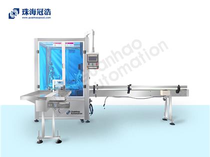 自動灌裝、旋蓋一體機（伺服旋蓋）